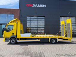 DAF LF 45 Machinetransporter Hydraulic ramps 48.000 km