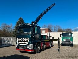 MERCEDES-BENZ 3253 + HIAB 302 Kran 8x2-4 HAD ALLRAD
