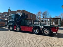 MERCEDES-BENZ 3253 + HIAB 302 Kran 8x2-4 HAD ALLRAD