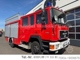 MAN 12.232 4x4 Firefighter Tank 1200l orig 19tkm