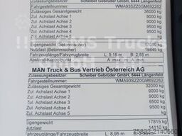 MAN TGS 41.480 / 8x6 / Manual / full Steel / Mulde