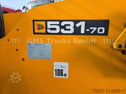 JCB 531-70 Tele Lader Loader / NUR 1600h
