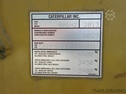 caterpillar 906H2 Radlader, Schaufel + Gabel