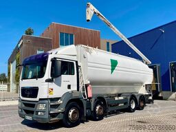 MAN TGS 35.400 8x4 TSCI auger, RETARDER,   6 COMPAR...