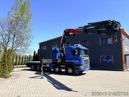 SCANIA G450 8x4 Pritsche mit Kran Palfinger PK76002 EH
