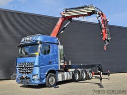 Mercedes-Benz 3353 8x4 / FASSI 71  T/M + JIB / CRANE / KRAN