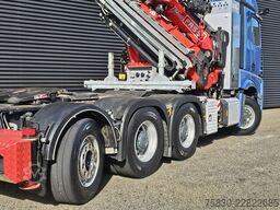Mercedes-Benz 3353 8x4 / FASSI 71  T/M + JIB / CRANE / KRAN