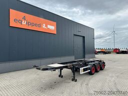 Burg 20FT (SWAP) / 3-axles, 3.400kg, SAF INTRADISC, ...
