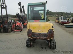 Yanmar SV26 - mechan. Schnellwechsler + 3 Löffel