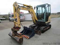 Yanmar SV26 - mechan. Schnellwechsler + 3 Löffel