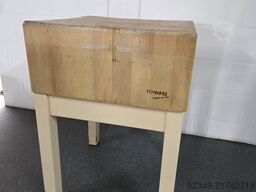 Hackklotz Aus Holz 70x70