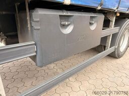  Citysatte gelenkt Planen Auflieger mit LBW + ZWG