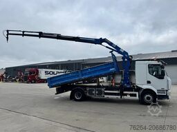 Renault Midlum 220 16T KIPPER+KRAAN