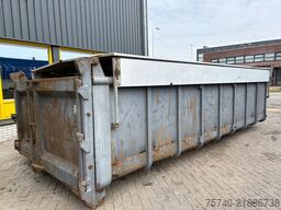 Vossebelt container  + BOVEN KLEPPEN + 20 m3