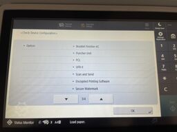 Canon imageRunner Advance DX 6980i incl. booklet finisher