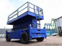 Liftlux SL210-25 D4WD S/P Diesel, Hydraulic Deck Extension