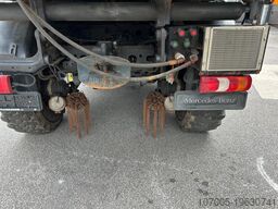 Mercedes-Benz Unimog U 318 mit Gmeiner Streuer STA 2500 TC