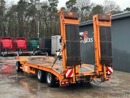 LANGENDORF TUE 24/100-3 Tieflader-Anhänger m. Laderampen