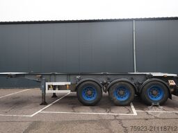 Groenewegen 3 AXLE TANK CONTAINER TRANSPORT TRAILER 20