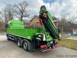 MAN TGX 26.440 Pritsche Montagekran 25m Seilwinde