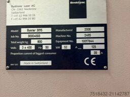 Bystronic Bystar 3015