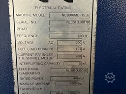 Mori Seiki NL3000MC/1250