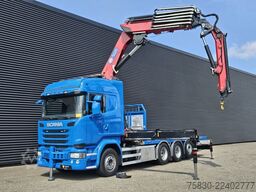 Scania G490 8x4*4 / HMF 5020 + JIB