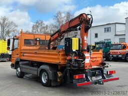 MERCEDES-BENZ ATEGO 818 4x2 Kipper Kran Atlas 65.2-A3 *Funkst.