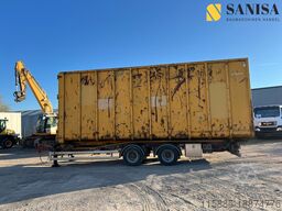 Hüffermann LL101s/Abrollcontainer 54cbm/7XVORHANDEN