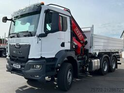 MAN TGS 26.480 6x4 BL Krankipper Fassi F195.A.2.24