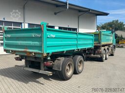 FLIEGL 18t Tandem Stahl 3-Seiten Kipper
