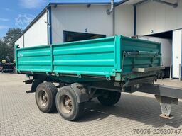 FLIEGL 18t Tandem Stahl 3-Seiten Kipper