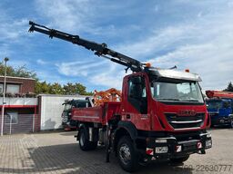 IVECO Trakker 330 MELLER 3Skipper + ATLAS 85.2-A2 Kran