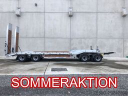 Möslein T 4 VB H1  neuer 4 Achs Tieflader hydraulischen Rampen