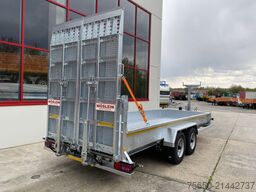 Möslein TT 11-E6x2 hydr. Rampen  Tieflader für Fräsen breiten hydraulischen Rampen, Neu