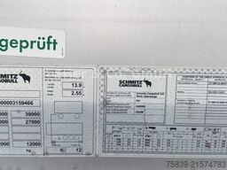 SCHMITZ CARGOBULL Liftachse, Edscha, Rahmen verzinkt, 385/65