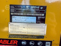 Caterpillar 323 D Verstellausleger Klimaauto.