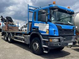 Scania P410  6x4 HIAB  X-HIDOU 188 E-5, RETARDER, WHEE...