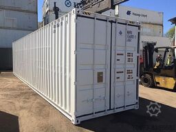 40 FT High Cube Seecontainer Weiß