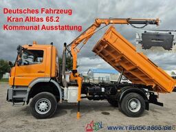 Mercedes-Benz Axor 1829 4x4 Atlas65.2 Kran Winter Austattung