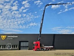 Scania R650 V8 8x4 / HMF 9520 + JIB + WINCH / 140.000 ...