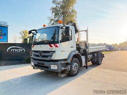 MERCEDES-BENZ Axor 1833 4x2 Kipper Kran 13m FUNK AHK