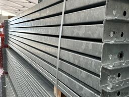 16,8 lfm Palettenregale für Außenbereich H: 4,5m , 3000 kg Fachlast , FVZ