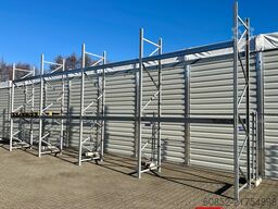 11,2 lfm Palettenregale für Außenbereich H: 4,5m , 3000 kg Fachlast , FVZ