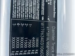 MERCEDES-BENZ 1851 GIGASPACE, RETARDER,  MIRROR-CAM, E6