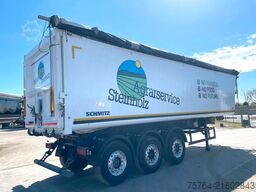SCHMITZ CARGOBULL 52m³ Kippauflieger/Pendelklappe/Alufelgen/GMP
