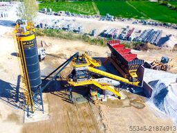 FABO Concrete Batching Plant 120 M3/H Compact Concrete Batching Plant