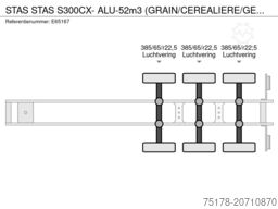 STAS STAS S300CX- ALU-52m3 (GRAIN/CEREALIERE/GETREIDE)