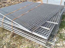 10.000 Stück Einlegegitter Gitterroste für Palettenregale verzinkt