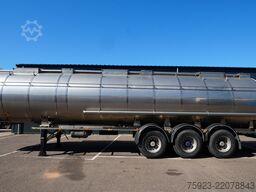 Van Hool 3 axle food tank trailer 33.300ltr